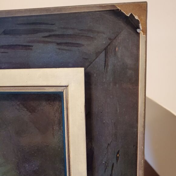 Vintage William Zdinak IN HIS IMAGE Art Print - Hardboard Mounting 23"x 0.5"x18" - Picture 9 of 16